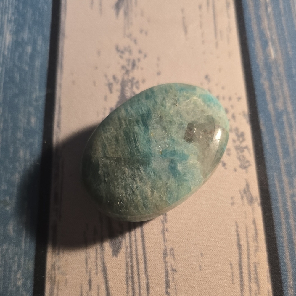 Amazonite Palm Stone
